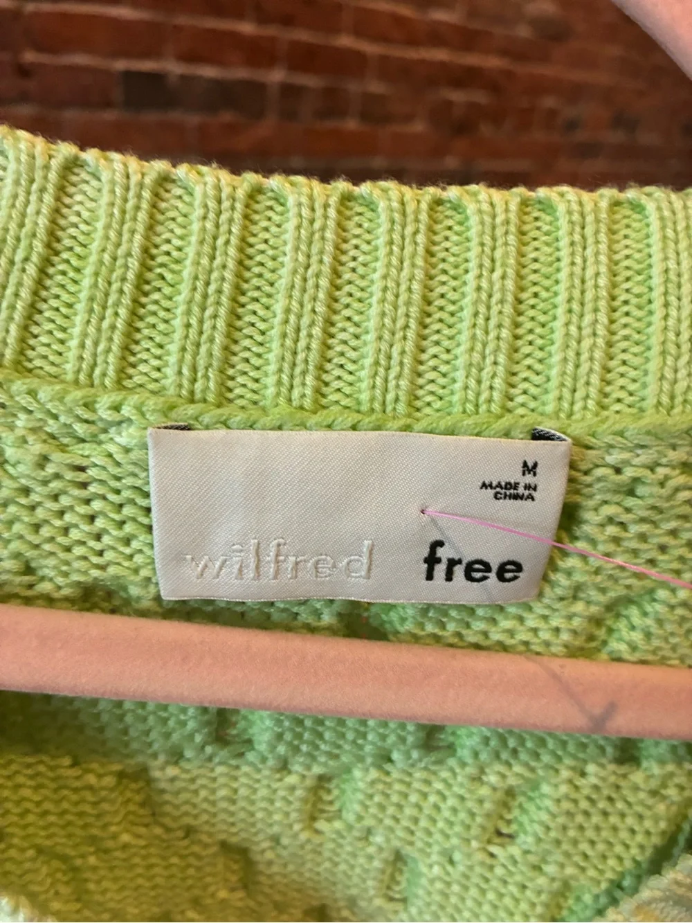 Aritzia Wilfred Free Mystic Sweater